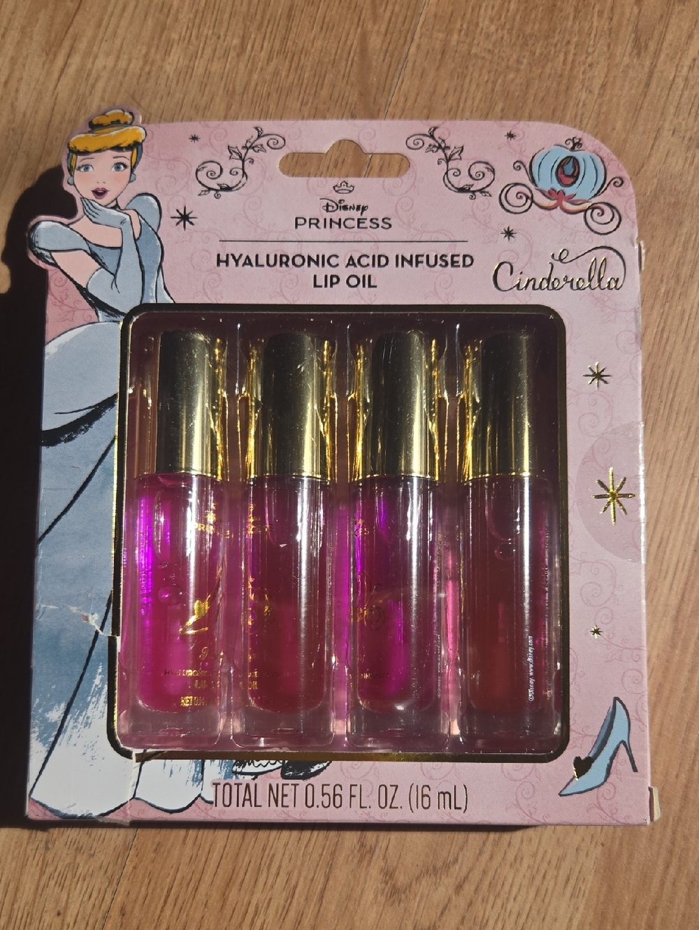 Disney Cinderella Lip Infused Oil- Pink